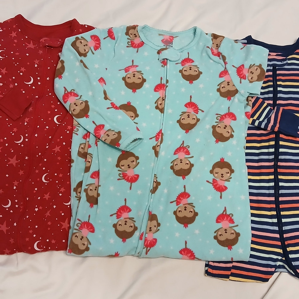 Carter's Kids Long Sleeve Tees - Vibrant Collection - Picture 3 of 3